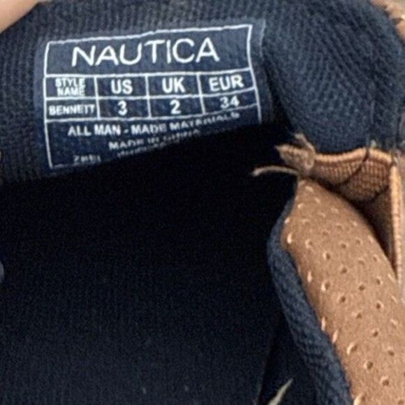 Nautica Kids Akeley Slip-On Casual Shoe Size 3,  Gently Used In Great Condition - Picture 7 of 8